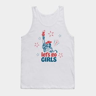 Let's Go Girls 4th of July Tank Top